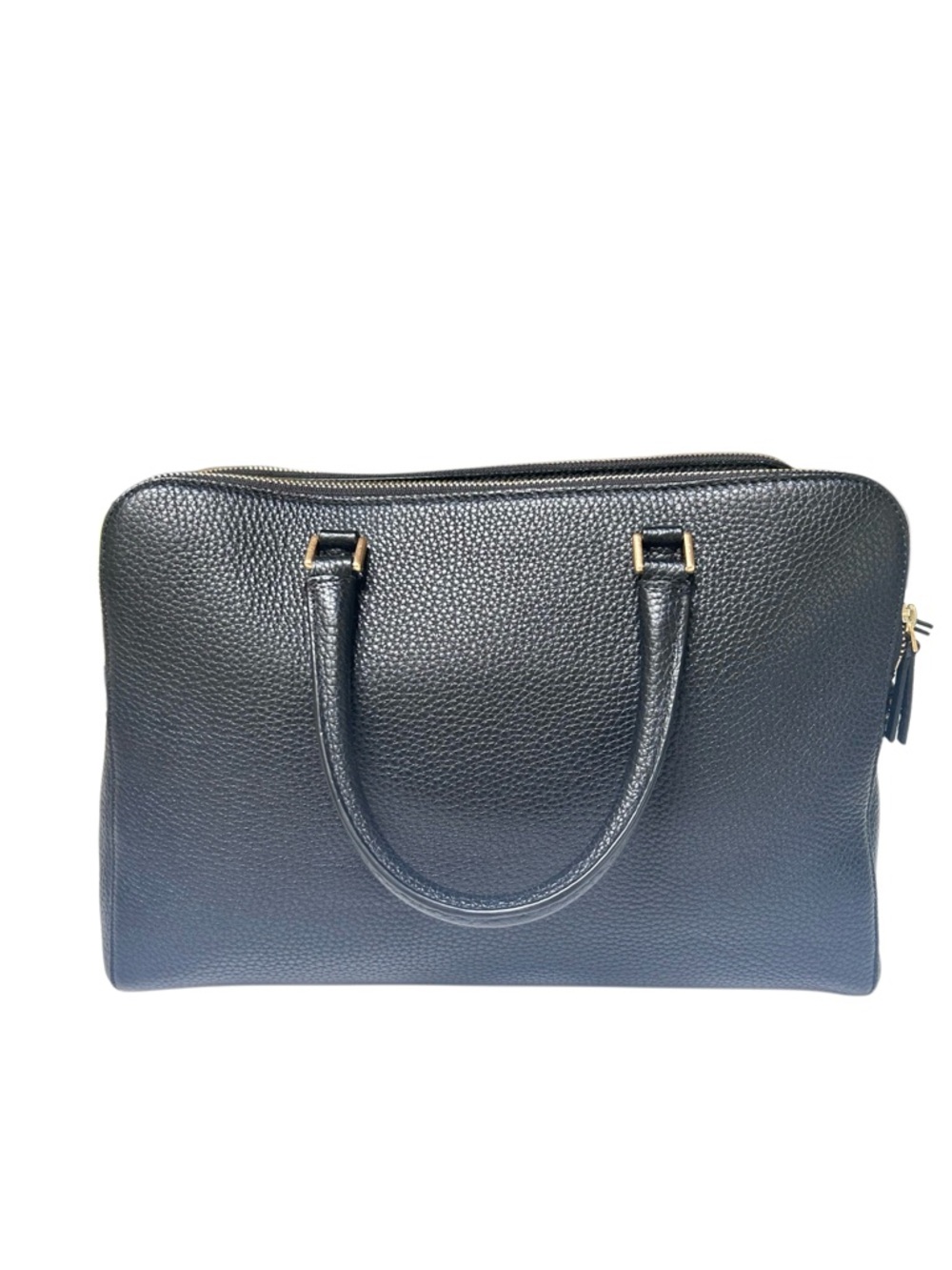 TORY BURCH Georgia Black Triple Zip Satchel Crossbody – Pristine Condition! - Picture 4 of 12